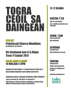 Togra Ceoil Poster